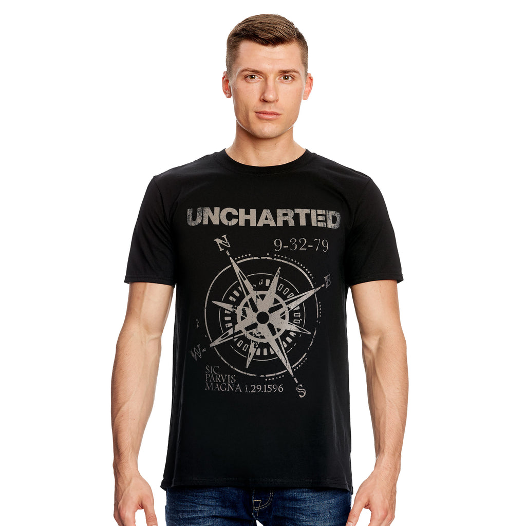 Product image Uncharted - Compass T-Shirt Black