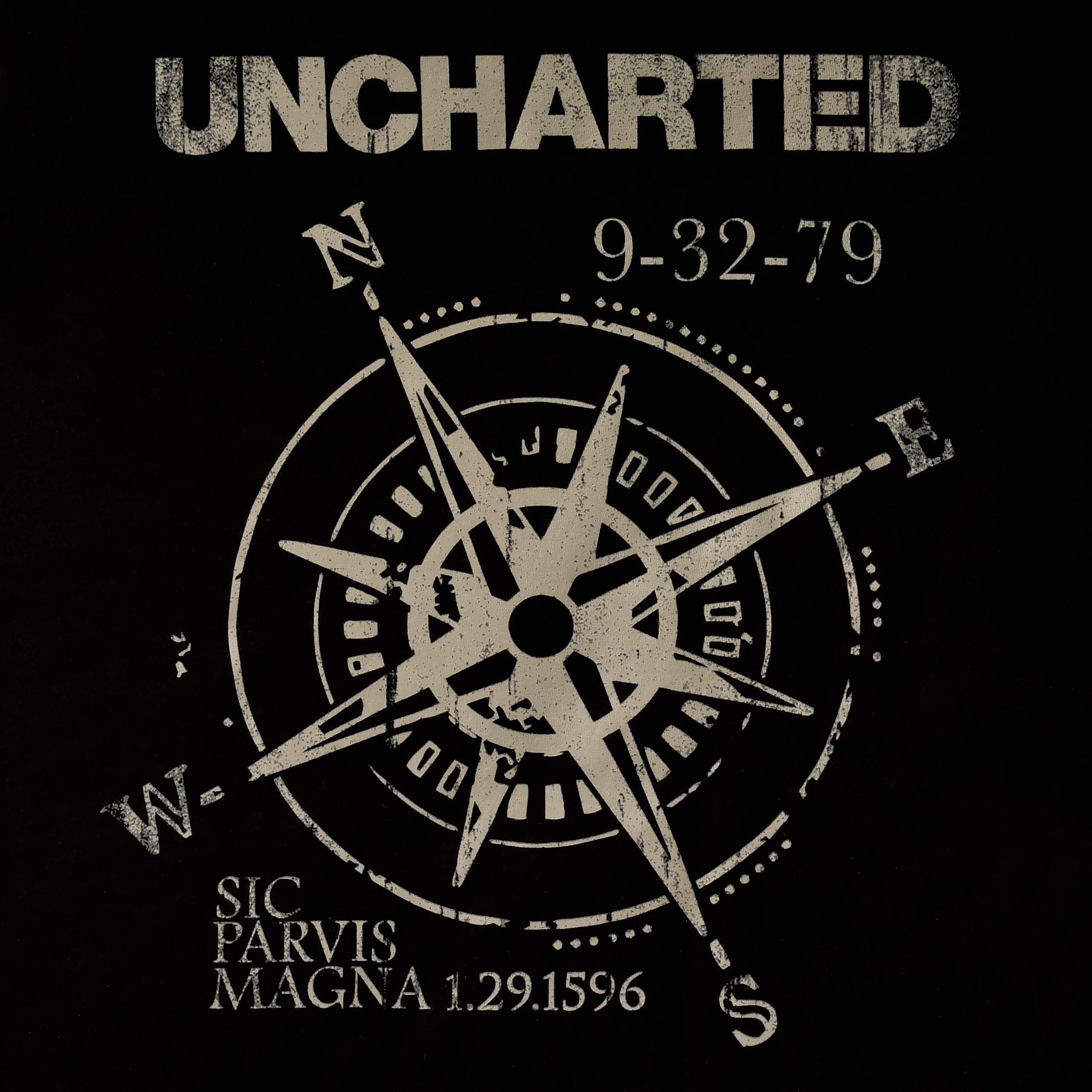 Product image Uncharted - Compass T-Shirt Black