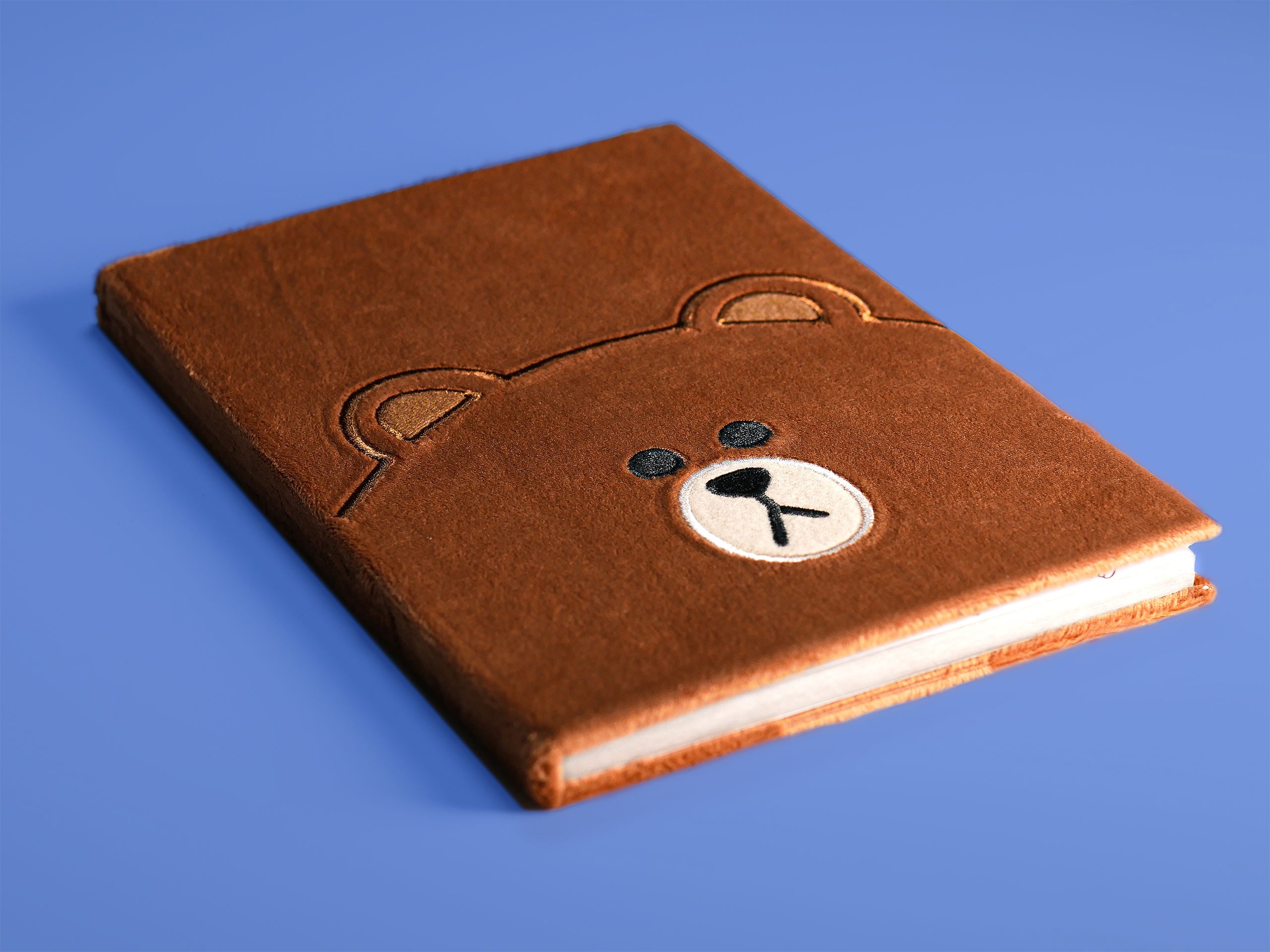 Product image Line Friends - Brown Plush Notebook A5