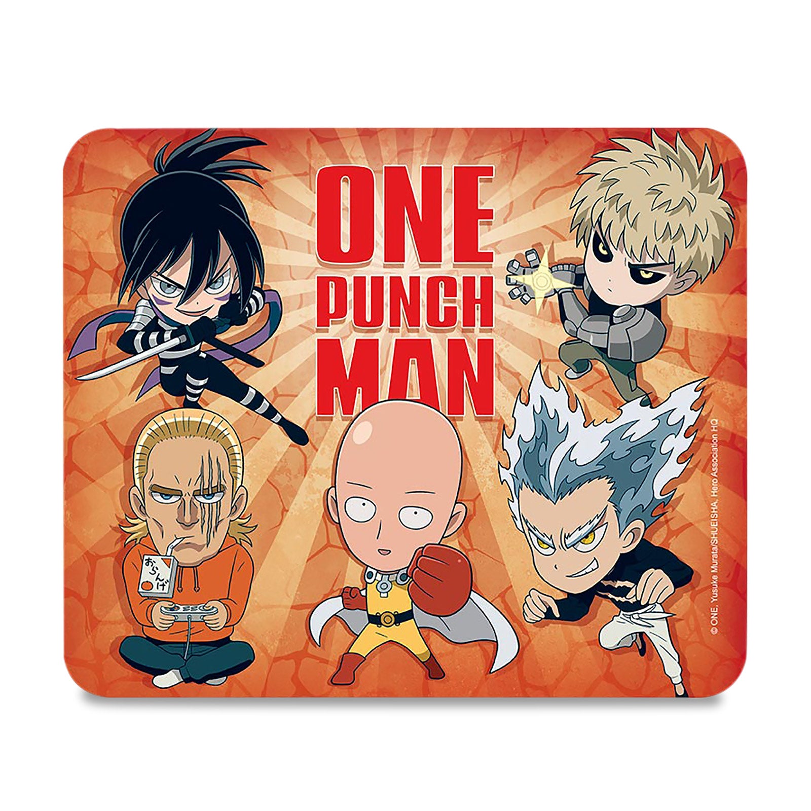 Product image One Punch Man - Saitama & Friends Mousepad