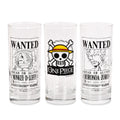 Product image One Piece - Wanted Glasses Set of 3