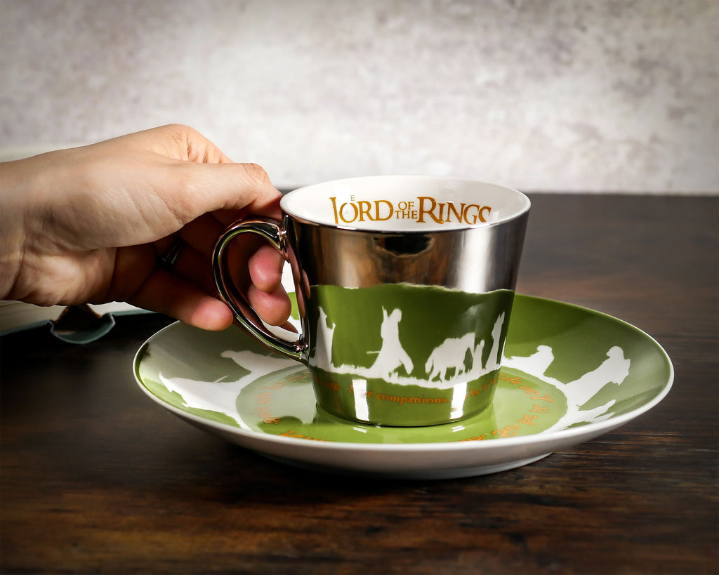 Product image The Lord of the Rings - The Fellowship Mirror Mug with Plate