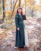 Product image Medieval Dress Larina Green-Beige