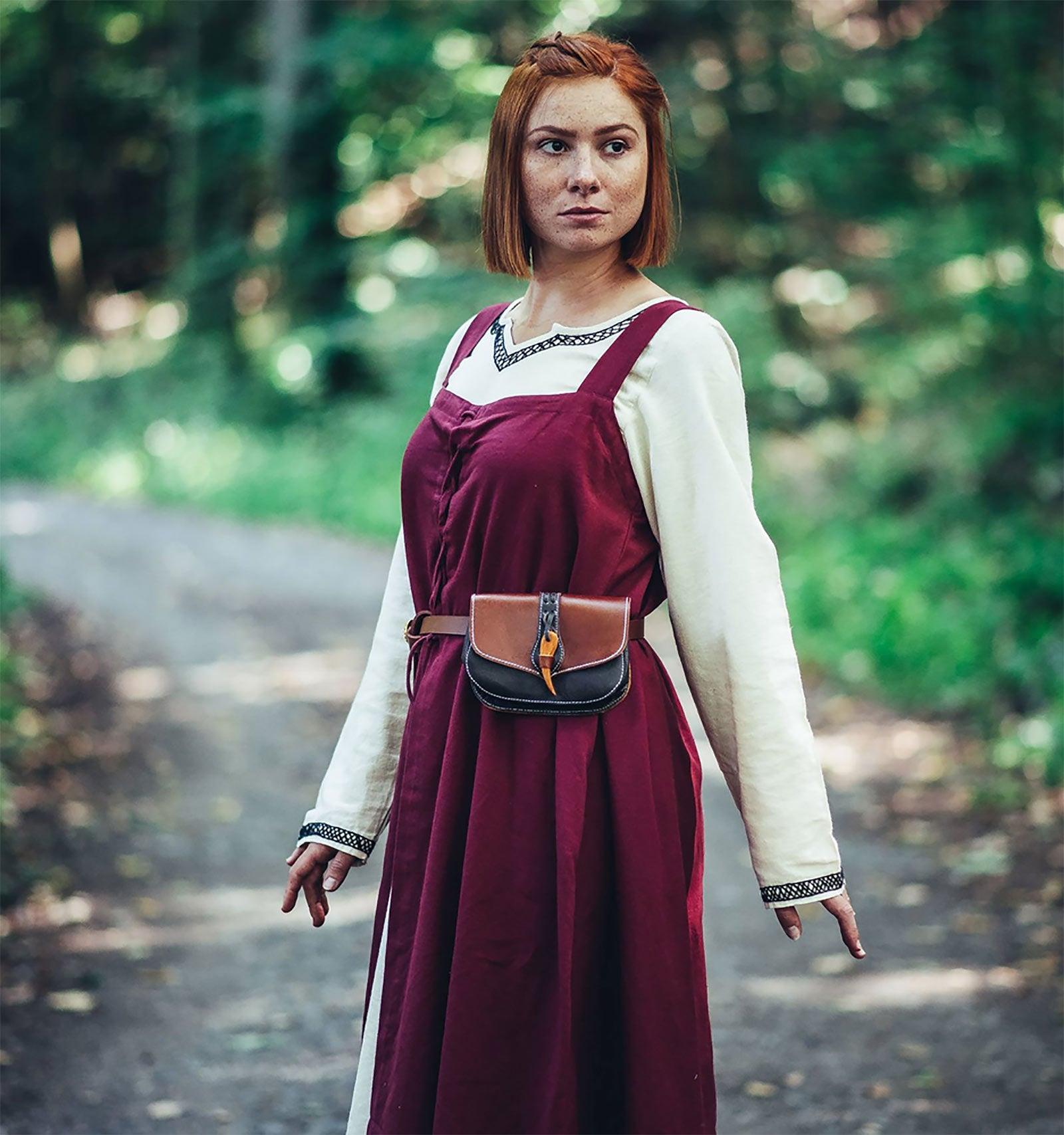 Product image Medieval overdress Inca red