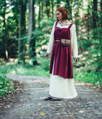 Product image Medieval overdress Inca red