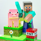 Product image Minecraft - Steve Diorama Table Lamp