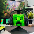 Product image Creeper Headphone Stand with Light - Minecraft