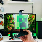 Product image Creeper Headphone Stand with Light - Minecraft