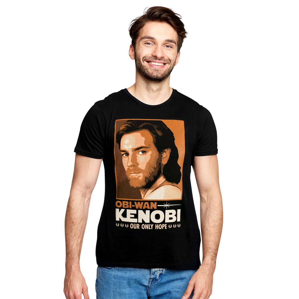 Product image Star Wars - Obi Wan Kenobi Our Only Hope T-Shirt black