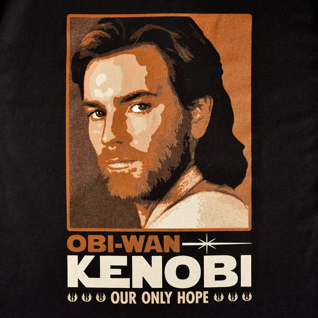 Product image Star Wars - Obi Wan Kenobi Our Only Hope T-Shirt black