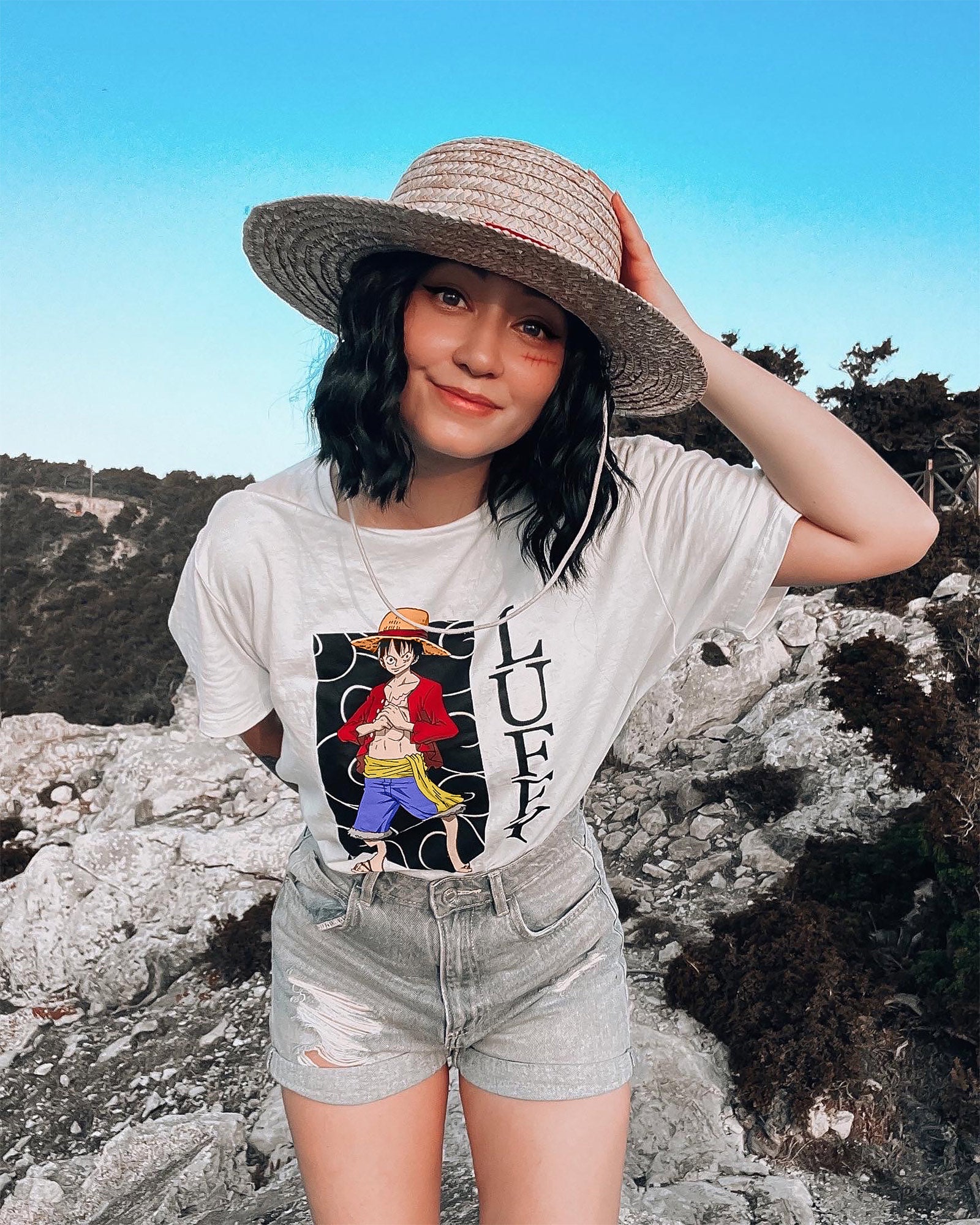 Product image One Piece - Luffy T-Shirt white