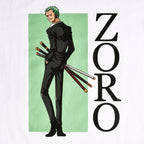 Product image One Piece - Zoro T-Shirt white