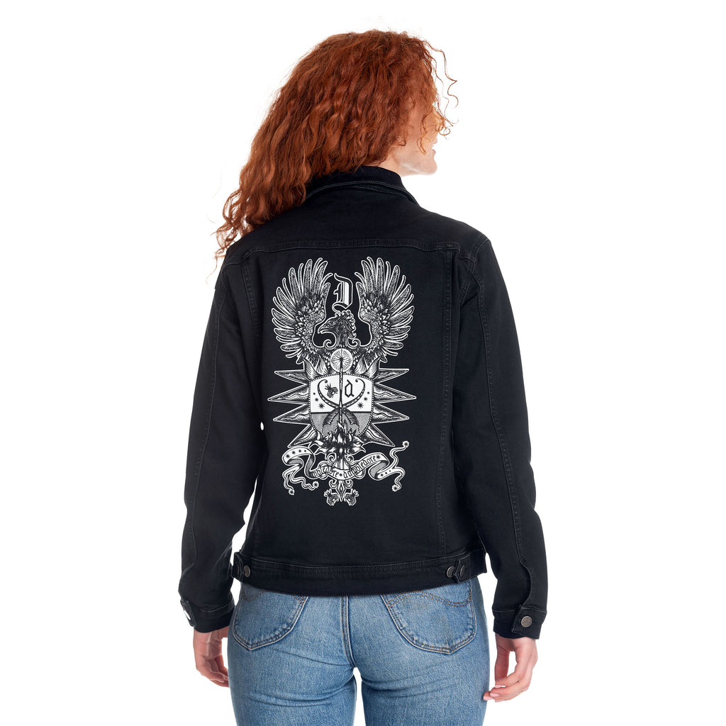 Product image Dumbledore Crest Denim Jacket Black - Fantastic Beasts