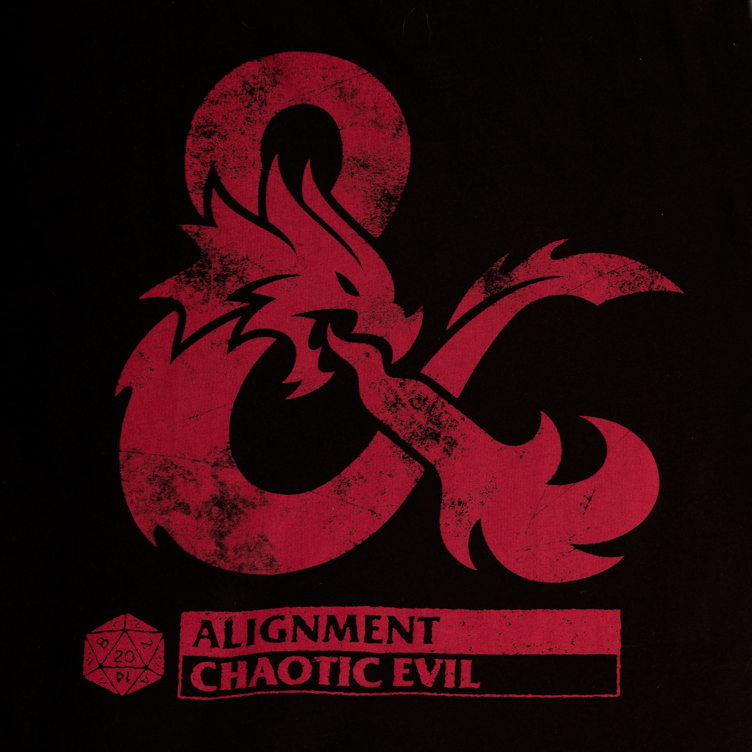 Product image Dungeons & Dragons - Chaotic Evil T-Shirt Black