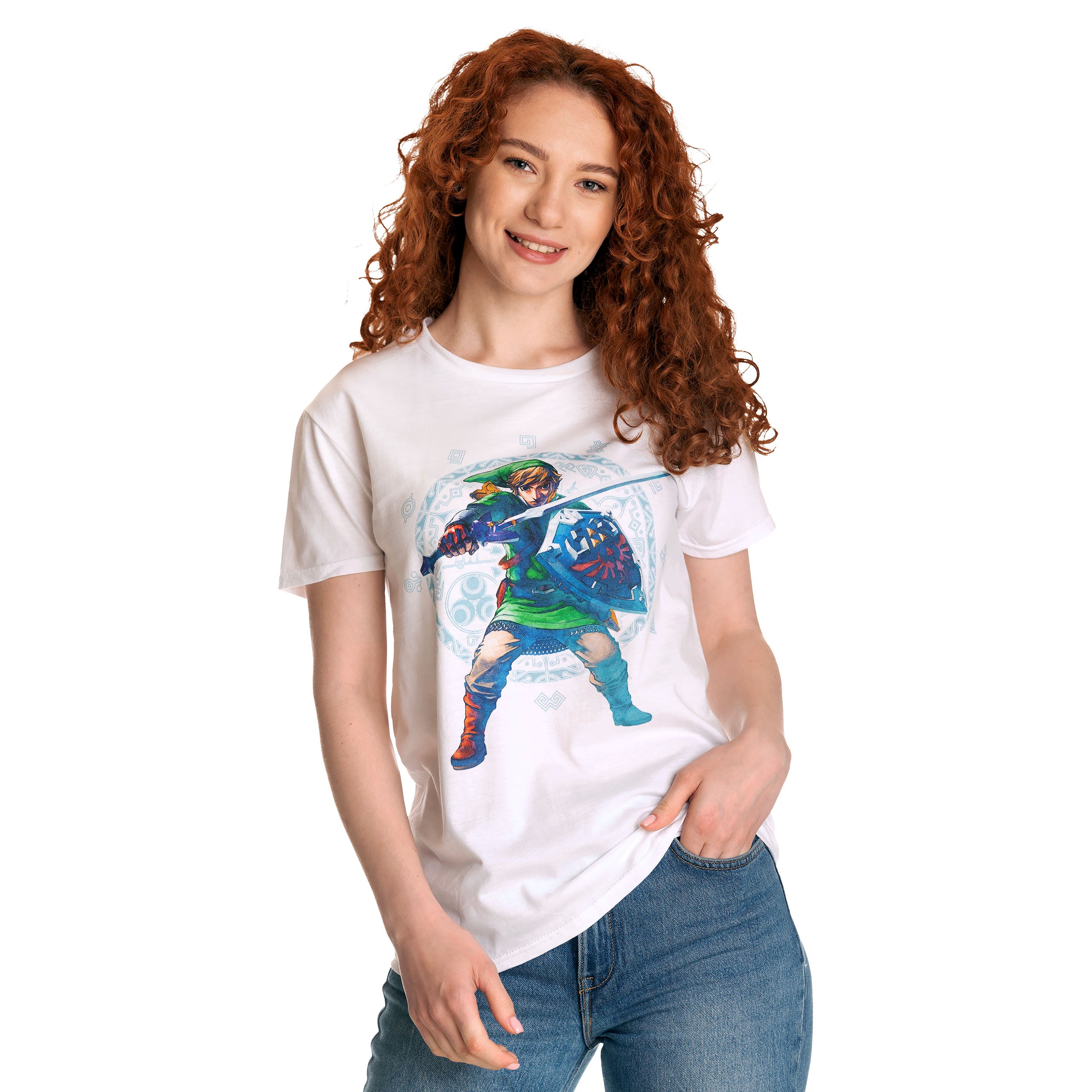 Product image Zelda - Skyward Sword Pose T-Shirt white