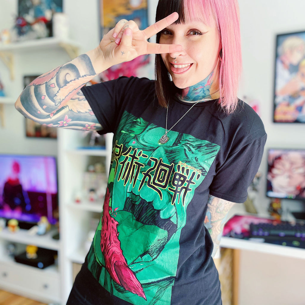 Product image Jujutsu Kaisen - Finger Licking T-Shirt black