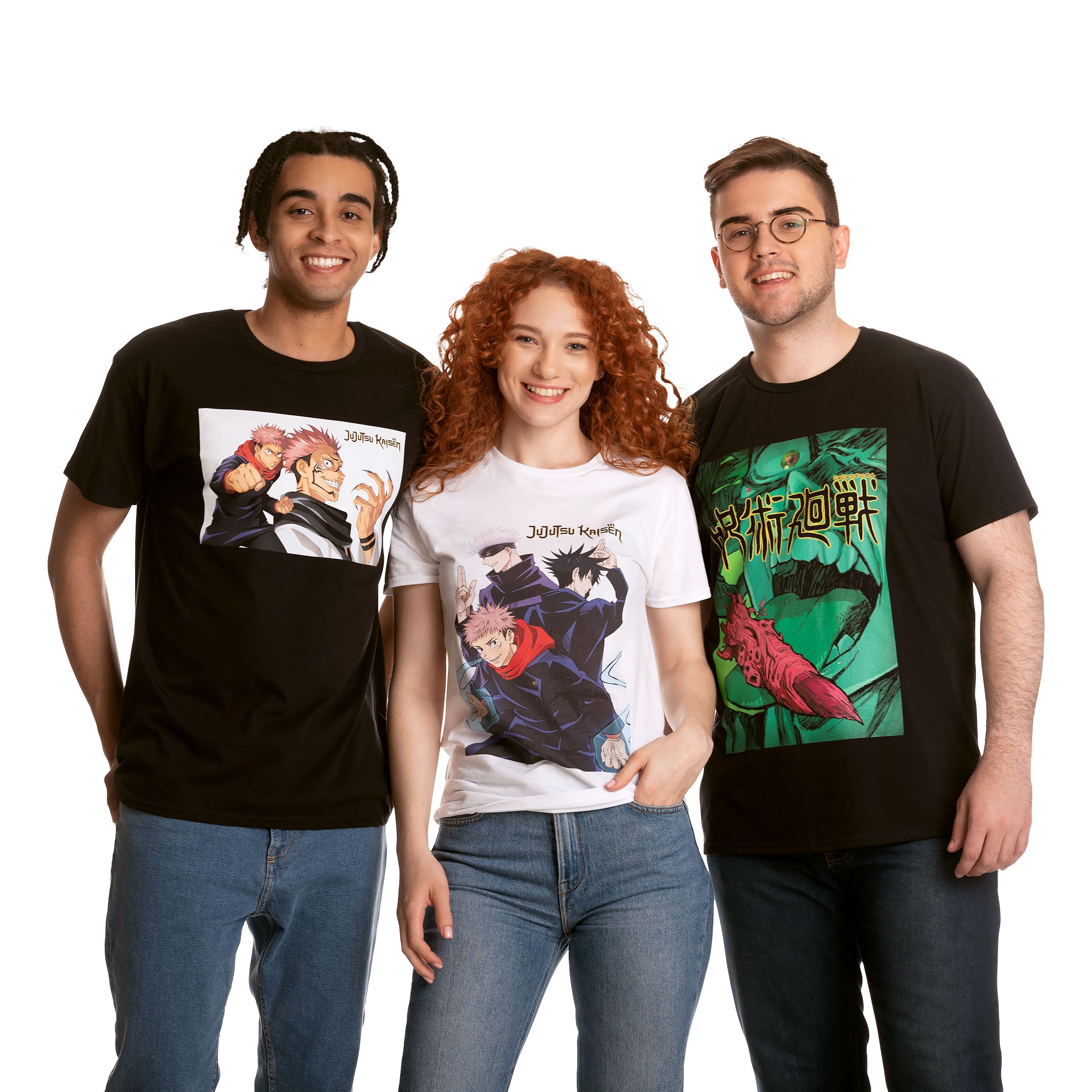 Product image Jujutsu Kaisen - Trio T-Shirt white