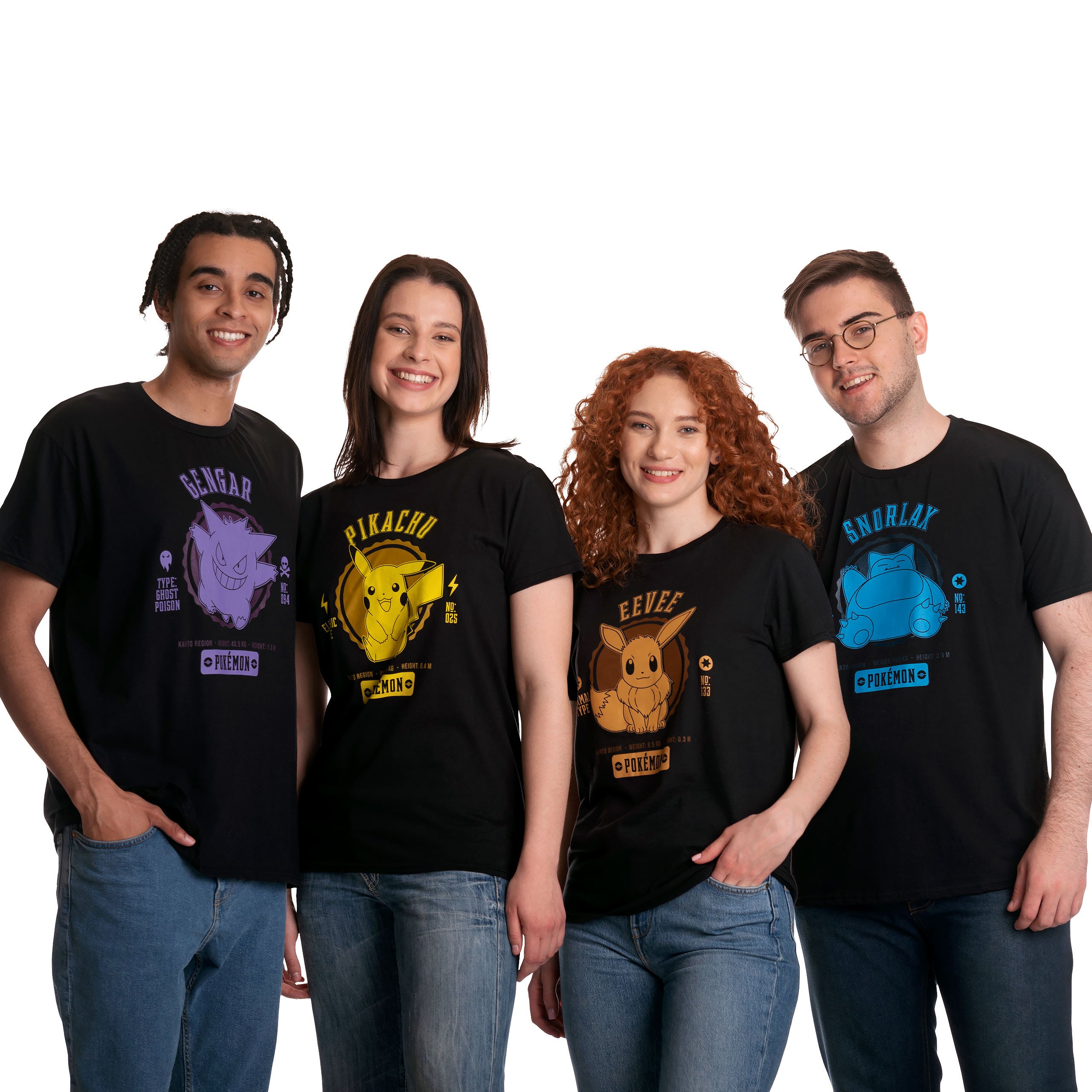 Product image Pokemon - Snorlax College T-Shirt Black