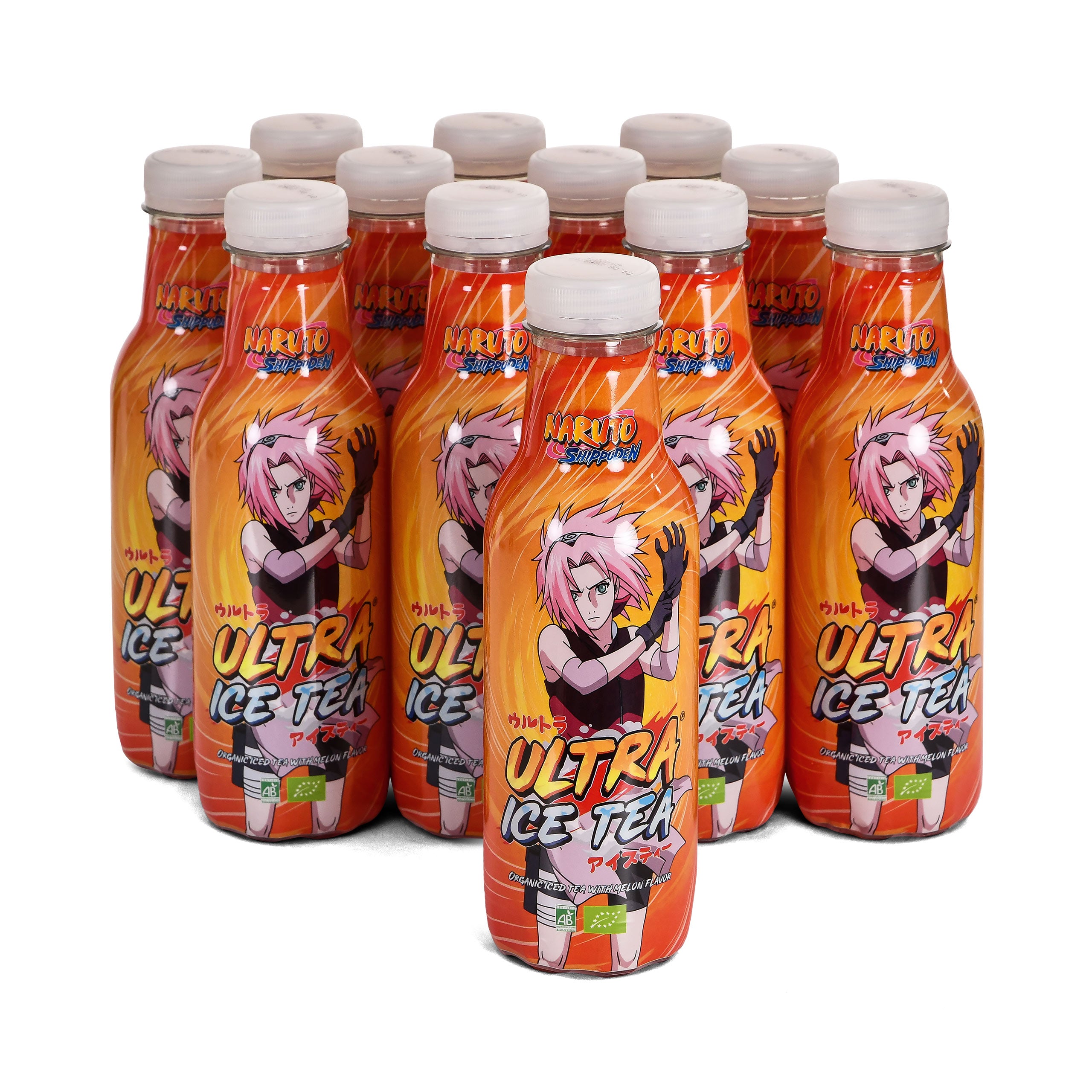 Product image Naruto Shippuden - Sakura Ultra Organic Iced Tea Melon 12 Pack