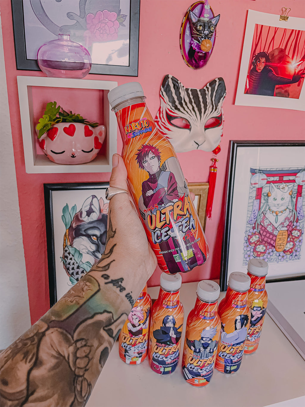 Product image Naruto Shippuden - Gaara Ultra Organic Iced Tea Melon