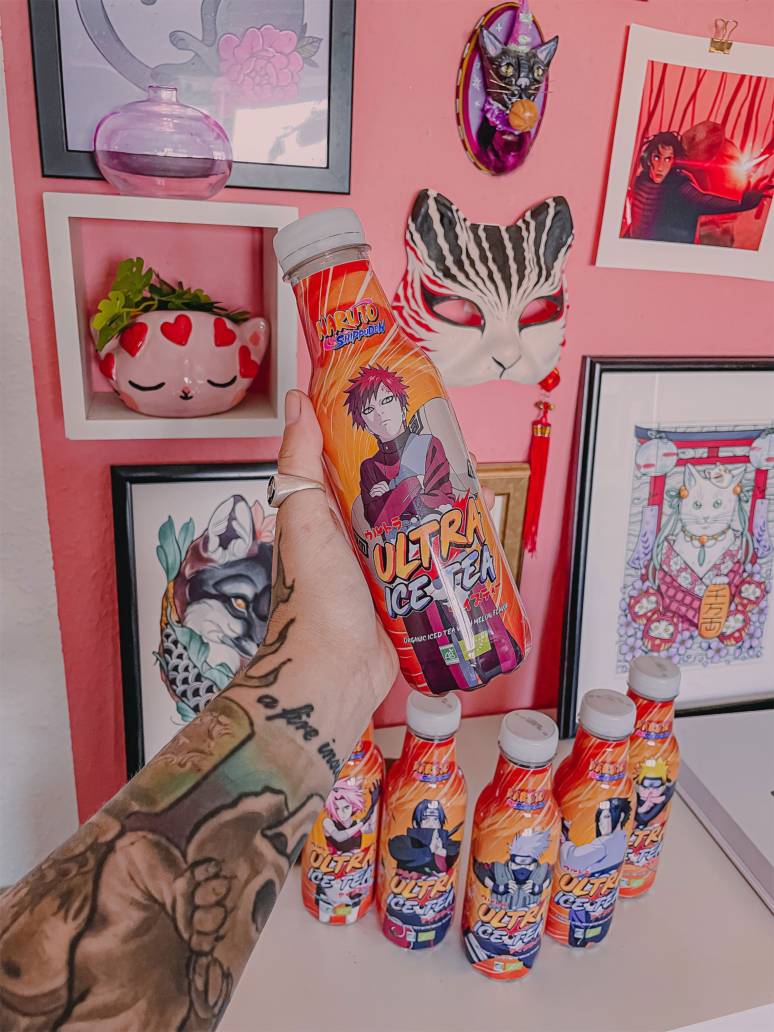 Product image Naruto Shippuden - Gaara Ultra Organic Iced Tea Melon