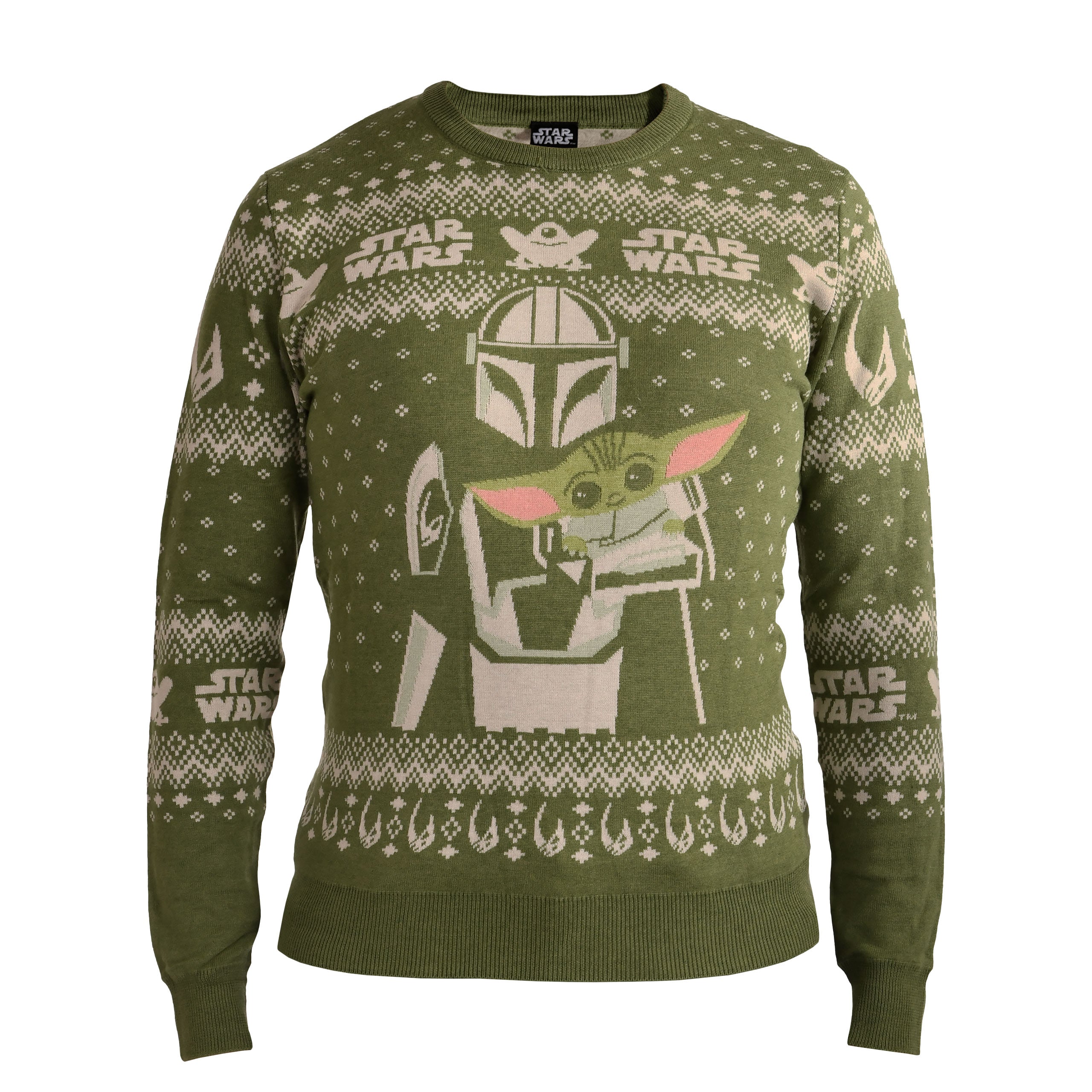 Product image Mando and Grogu Knit Sweater - Star Wars The Mandalorian