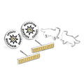 Product image Harry Potter - Hufflepuff Earrings 3-piece Set