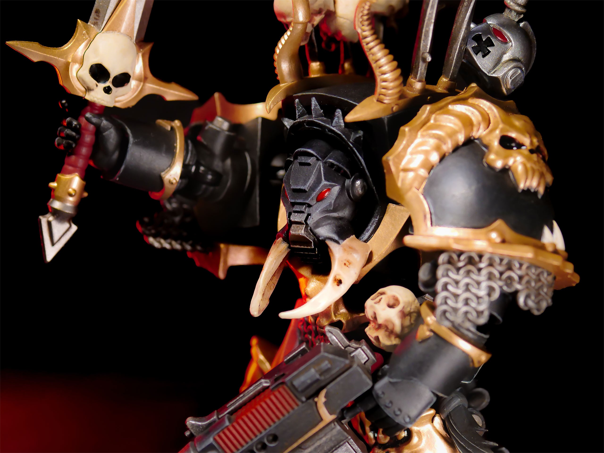 Product image Warhammer 40k - Black Legion Brother Gnarl Action Figure