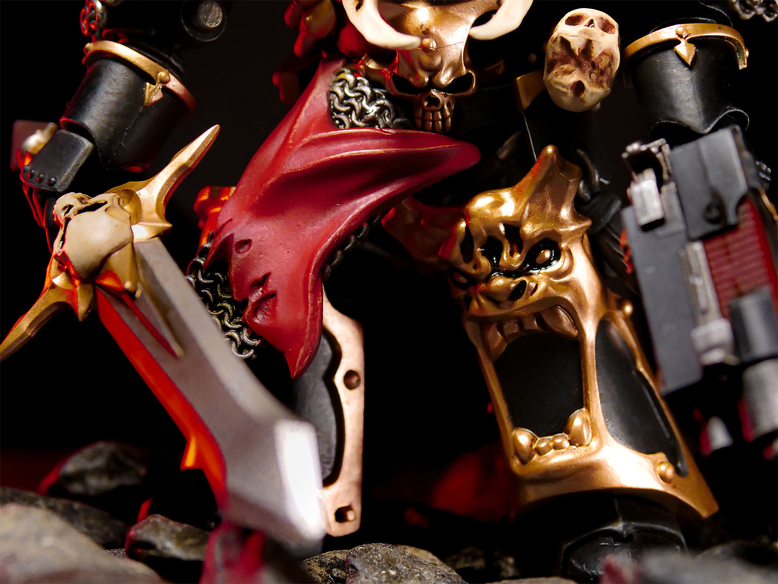 Product image Warhammer 40k - Black Legion Brother Gnarl Action Figure