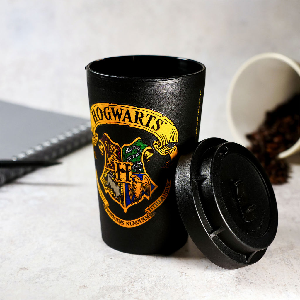 Product image Hogwarts Crest To Go Mug - Harry Potter