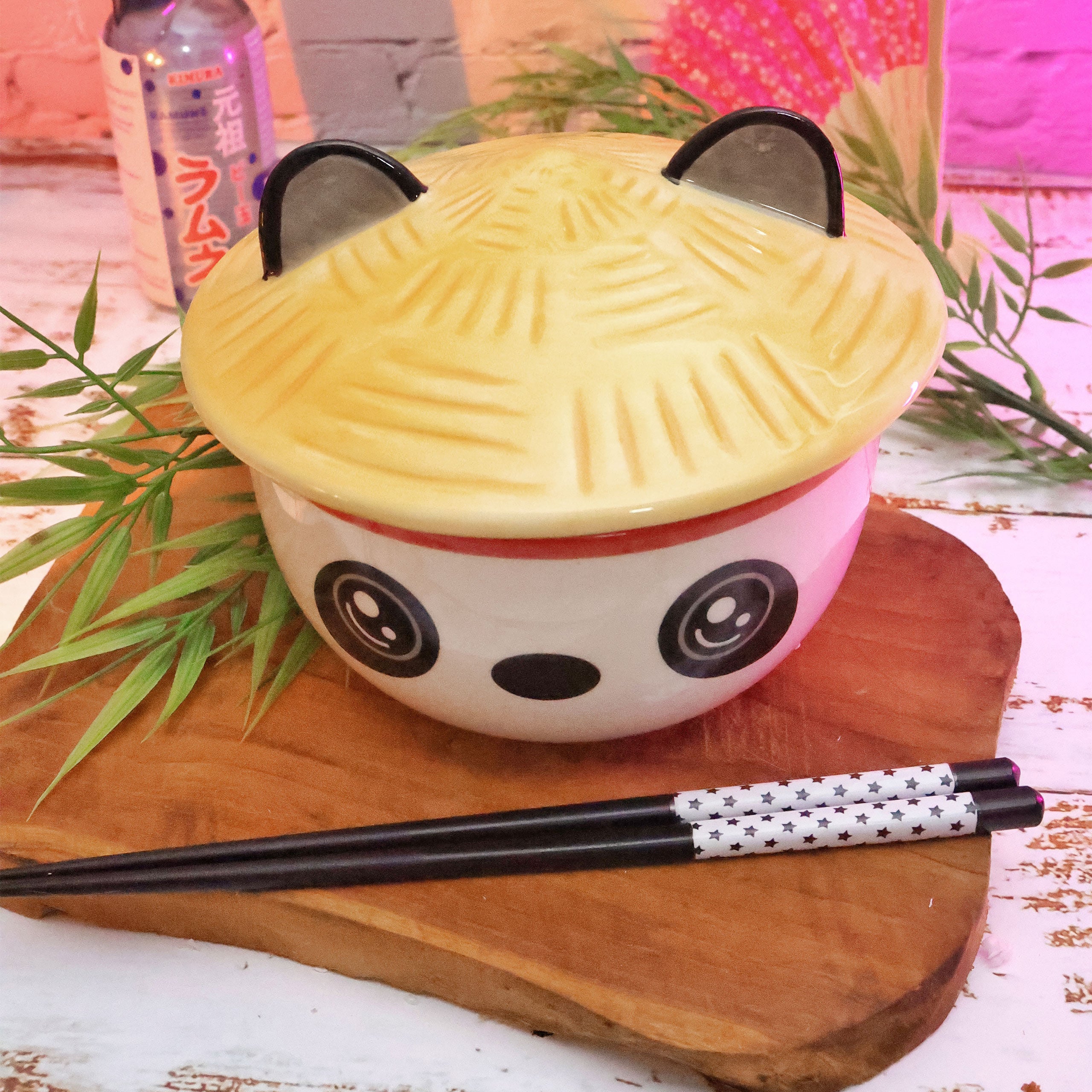 Product image Panda Kawaii Bowl with Lid for Anime Fans