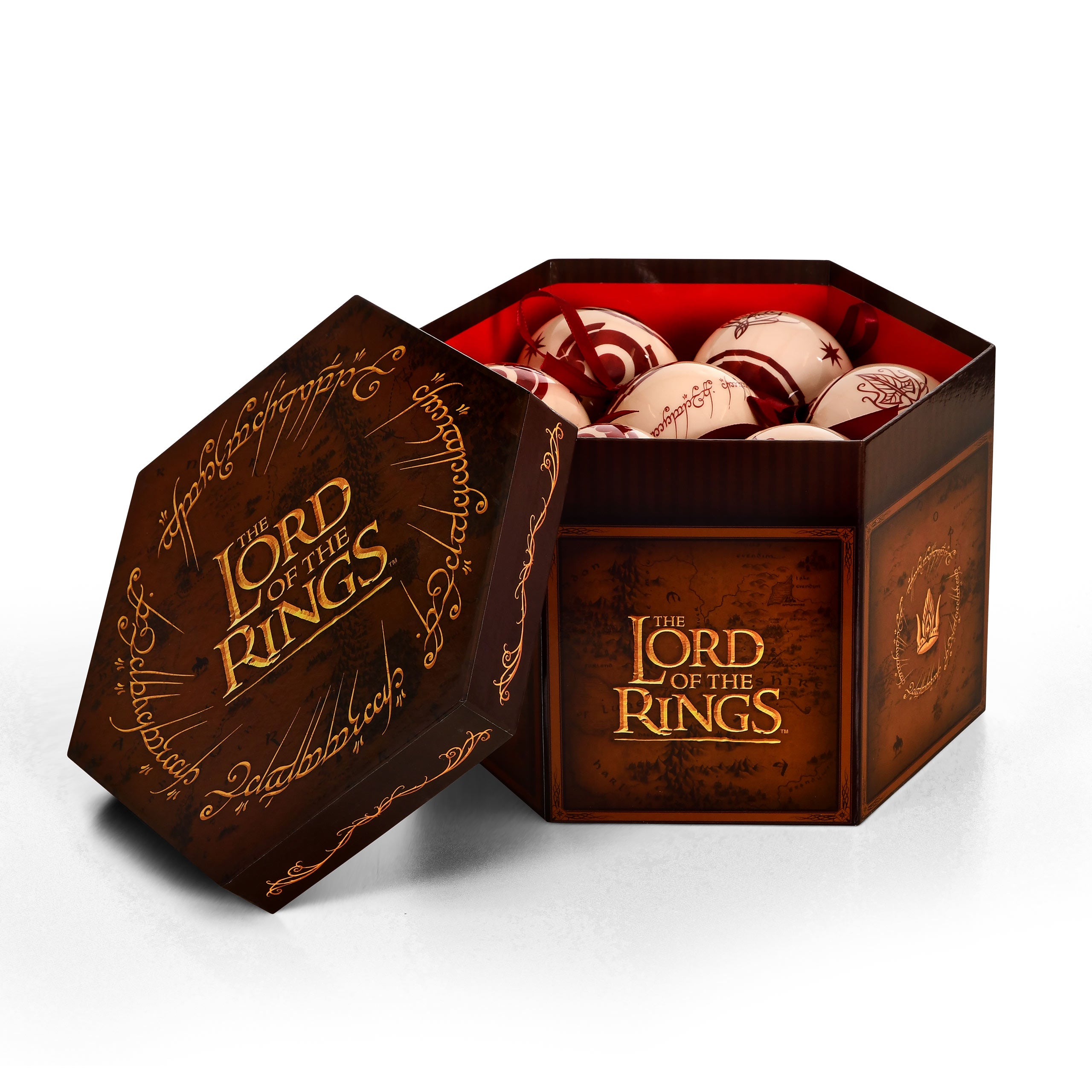 Product image The Lord of the Rings - Middle Earth Symbols Christmas Tree Baubles 14pcs