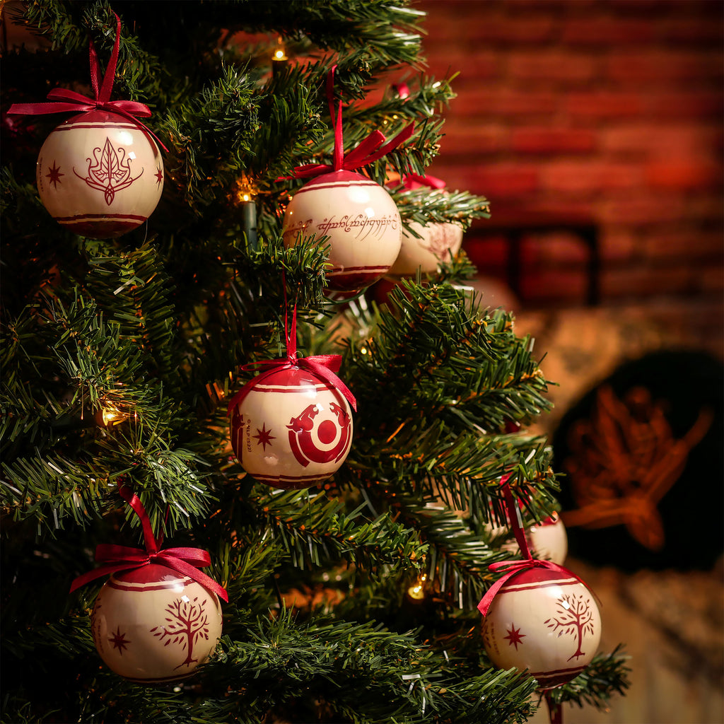 Product image The Lord of the Rings - Middle Earth Symbols Christmas Tree Baubles 14pcs
