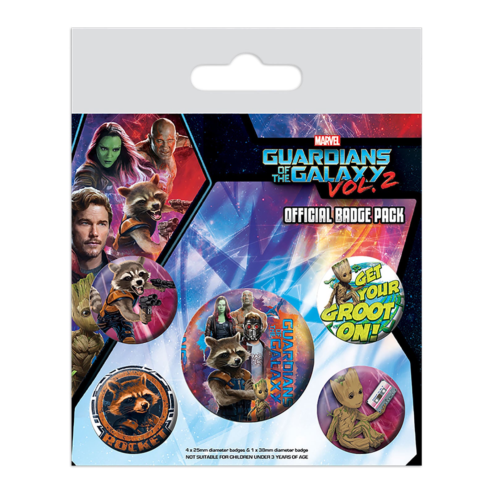 Product image Guardians of the Galaxy - Vol. 2 Button Set of 5