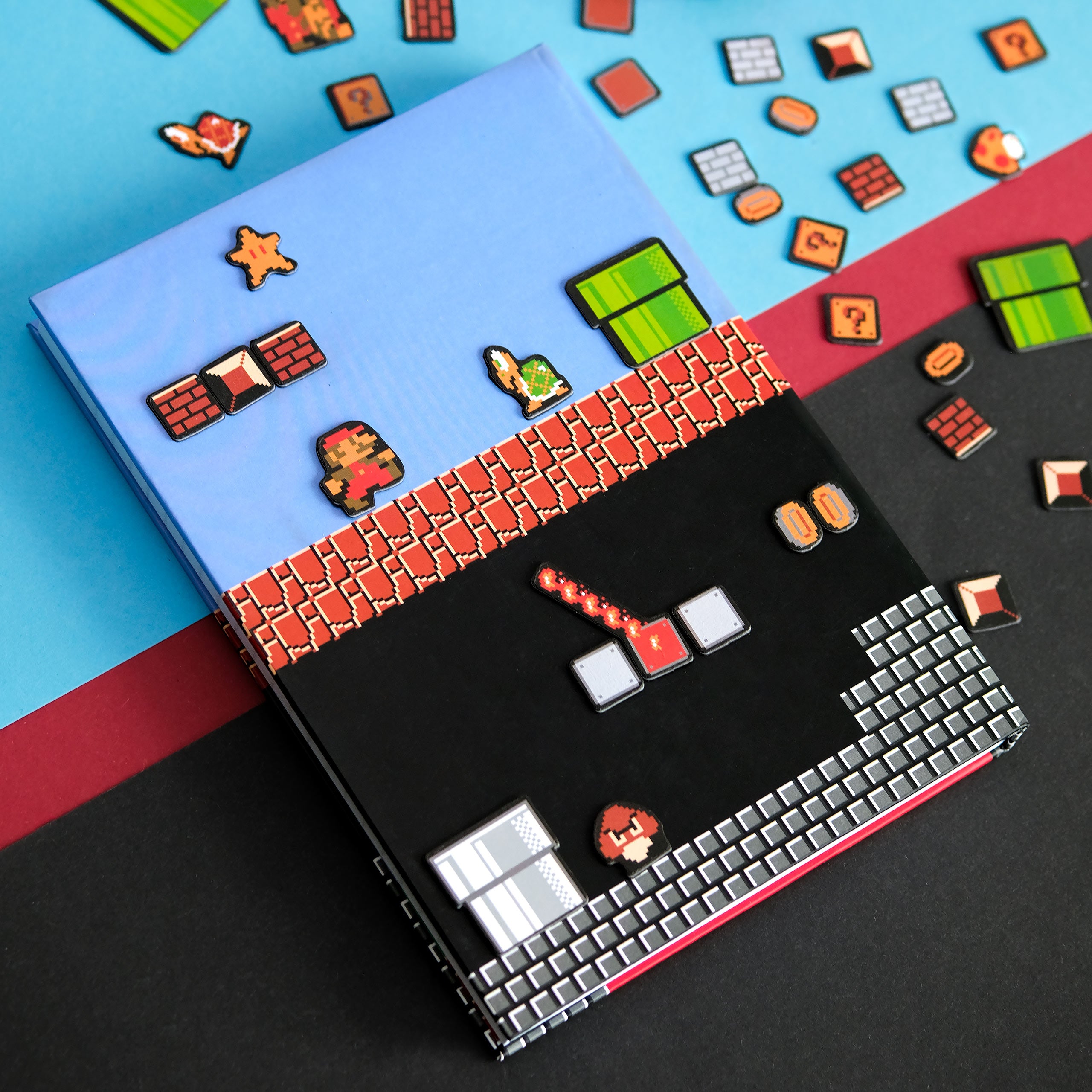 Product image Super Mario - Level Builder Notebook A5