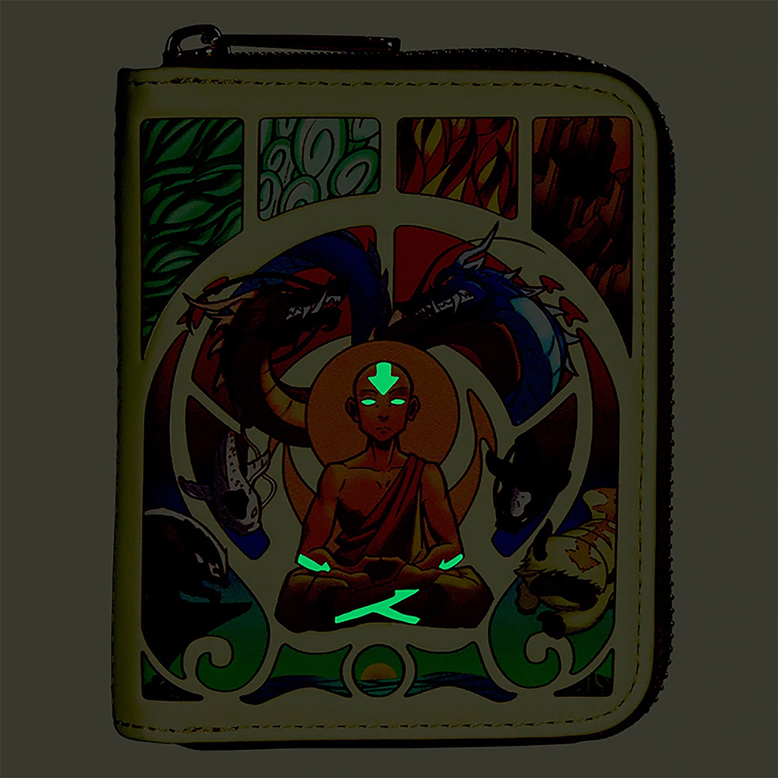 Product image Avatar - Aang Wallet with Glow in the Dark Effect