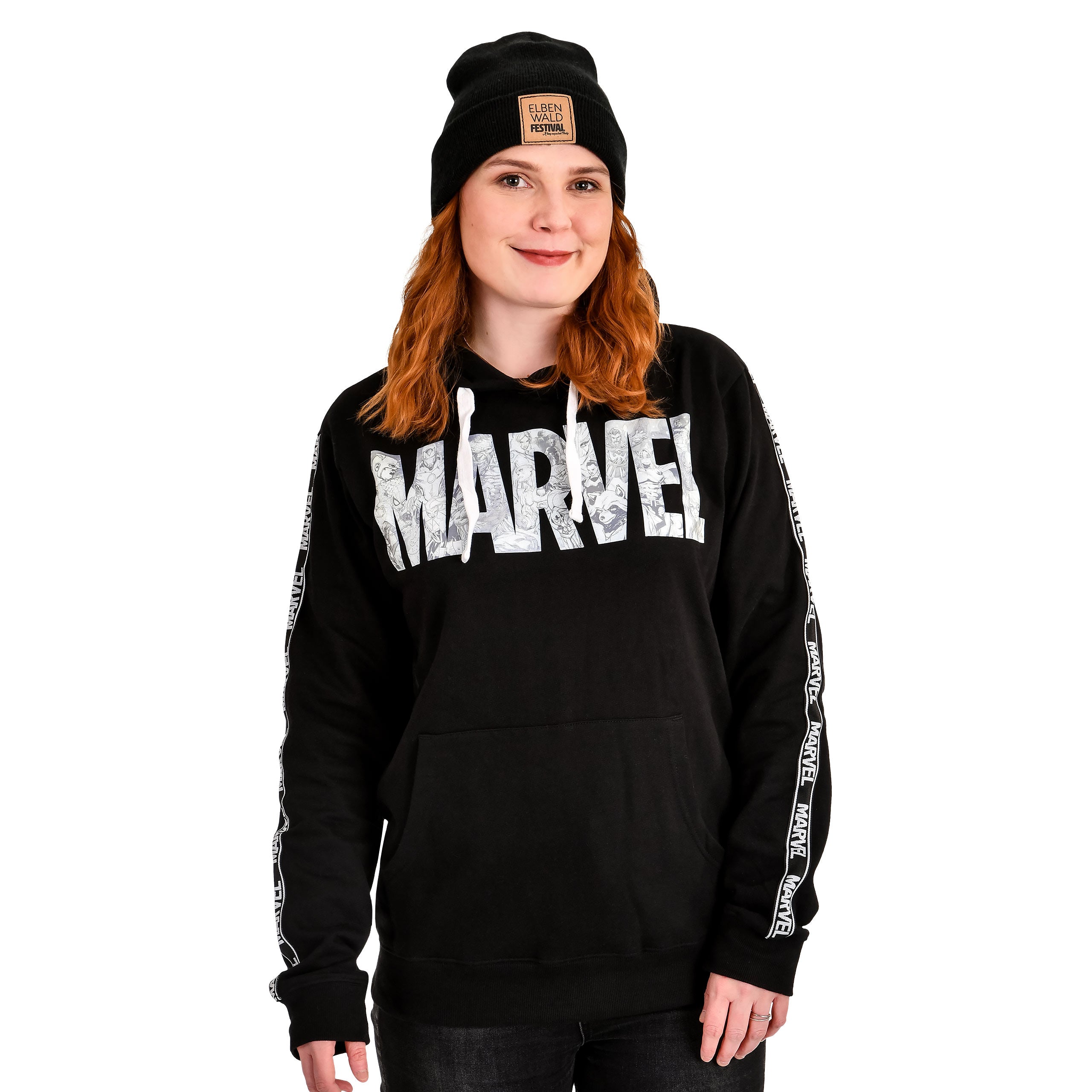 Product image Marvel - Comic Logo Hoodie Black