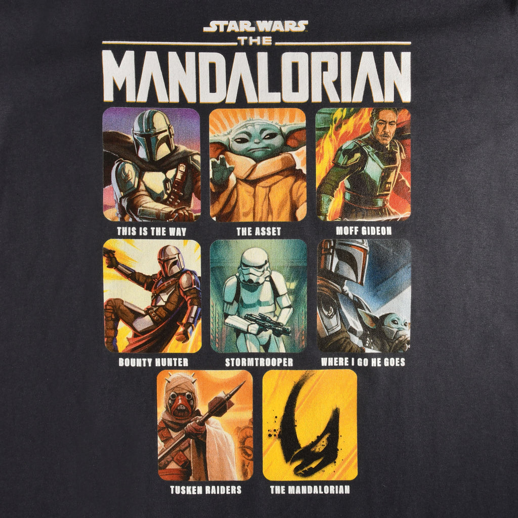 Product image The Mandalorian Characters T-Shirt grey - Star Wars