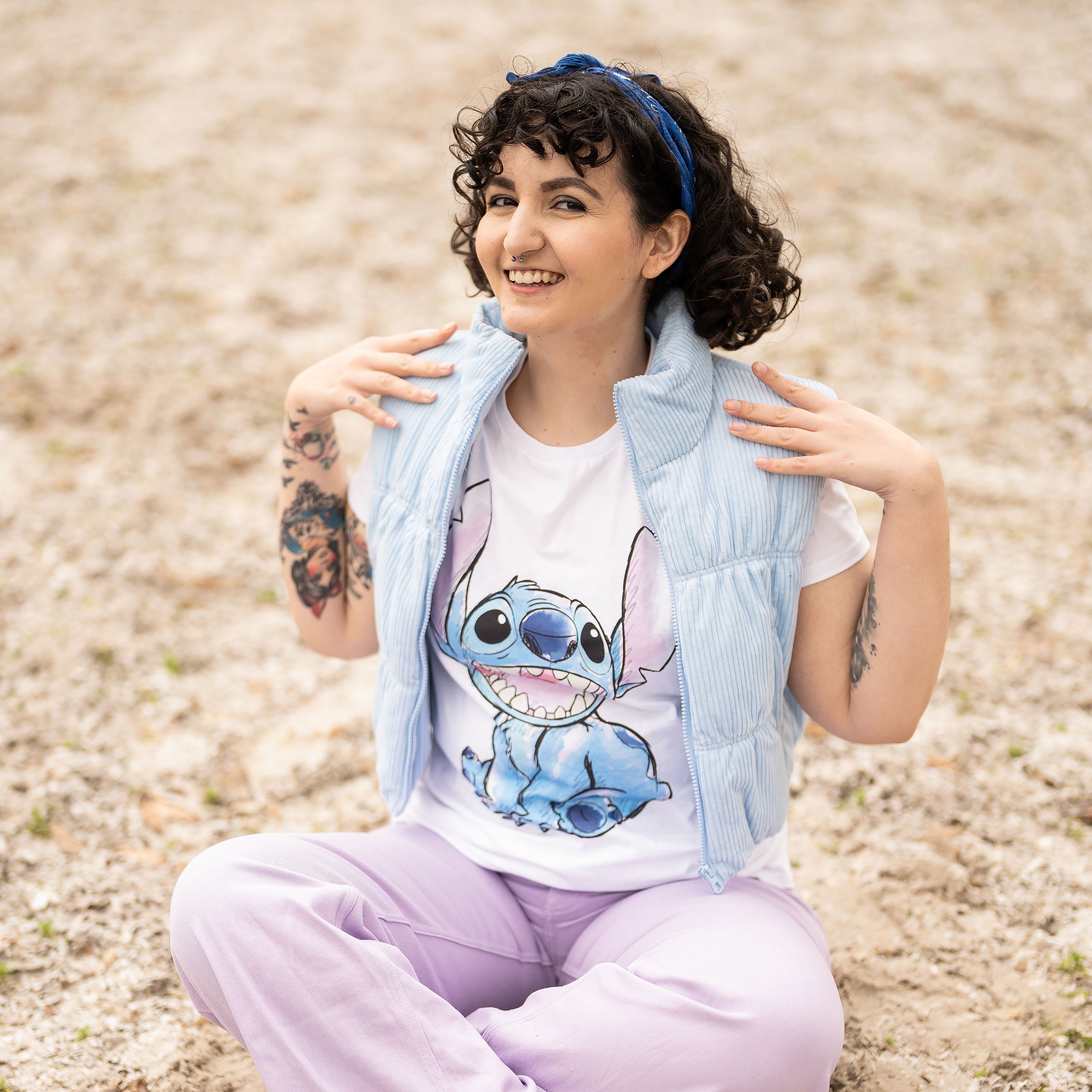 Product image Lilo & Stitch - Stitch white T-Shirt