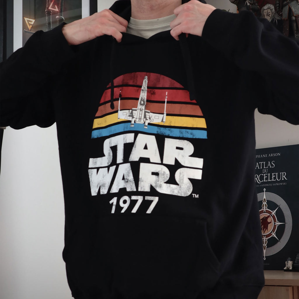 Product image Star Wars of 1977 Retro Hoodie Black
