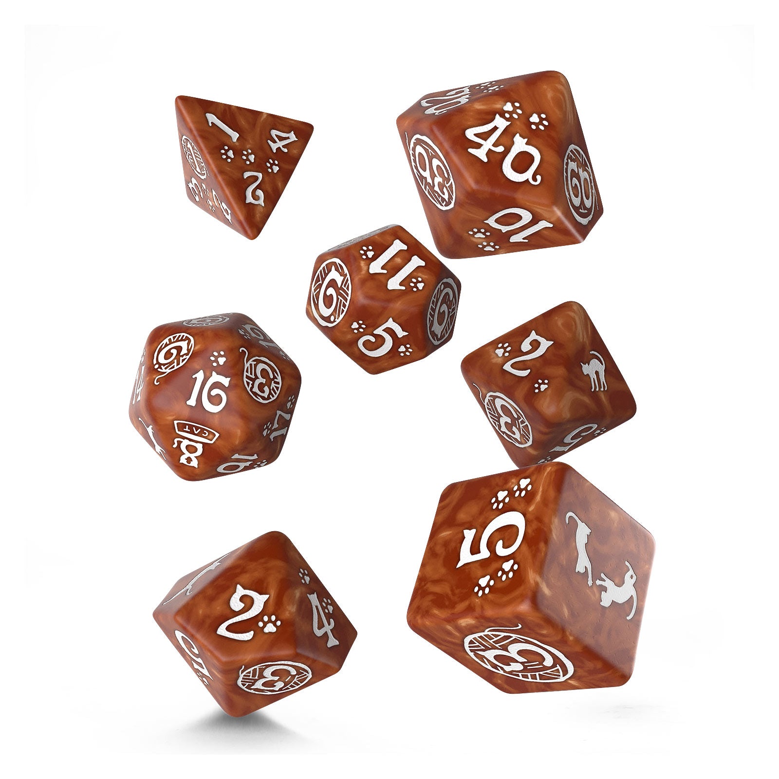 Product image Cats - Muffin RPG Dice Set 7pcs