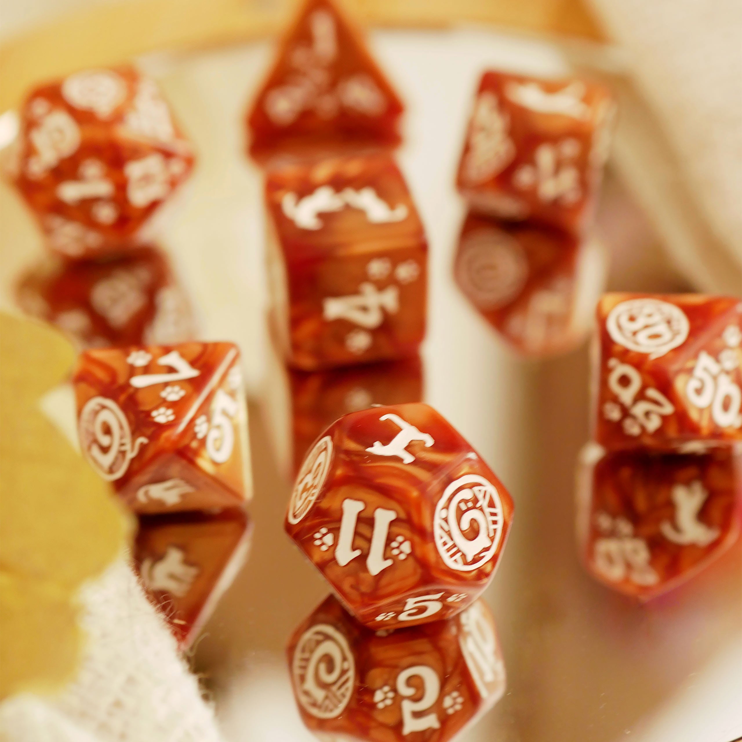 Product image Cats - Muffin RPG Dice Set 7pcs