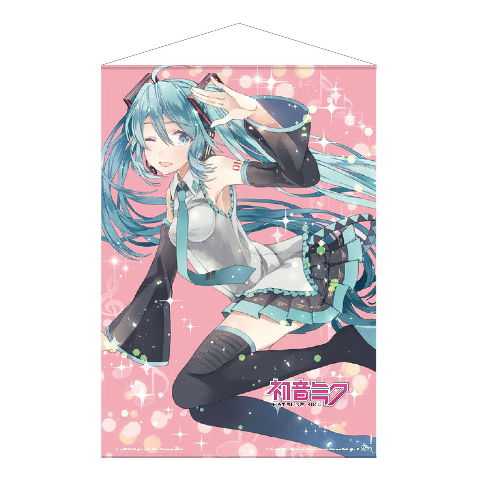 Product image Hatsune Miku - Glitter Miku Wall Scroll