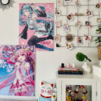 Product image Hatsune Miku - Glitter Miku Wall Scroll