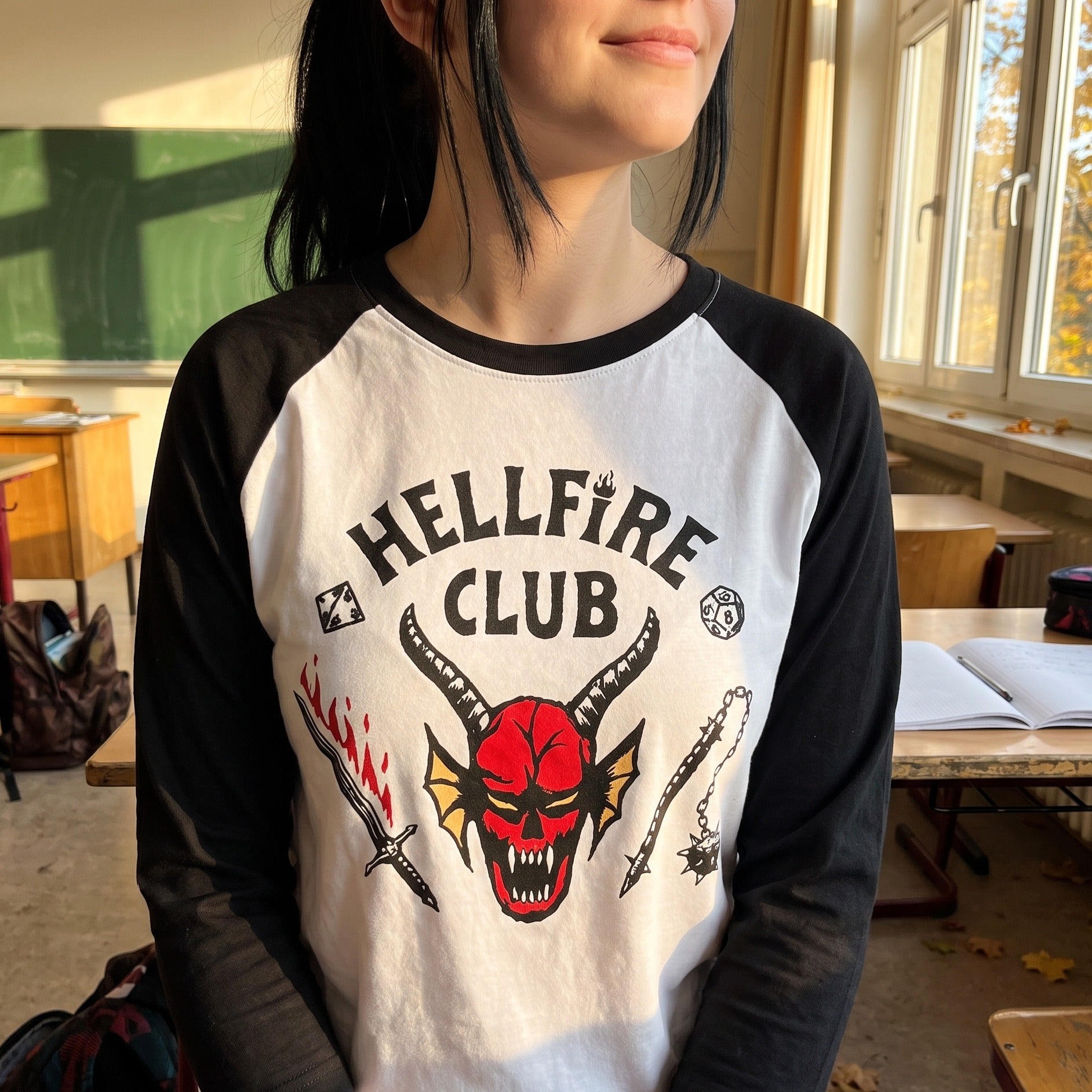 Product image Stranger Things - Hellfire Club Crest Longsleeve