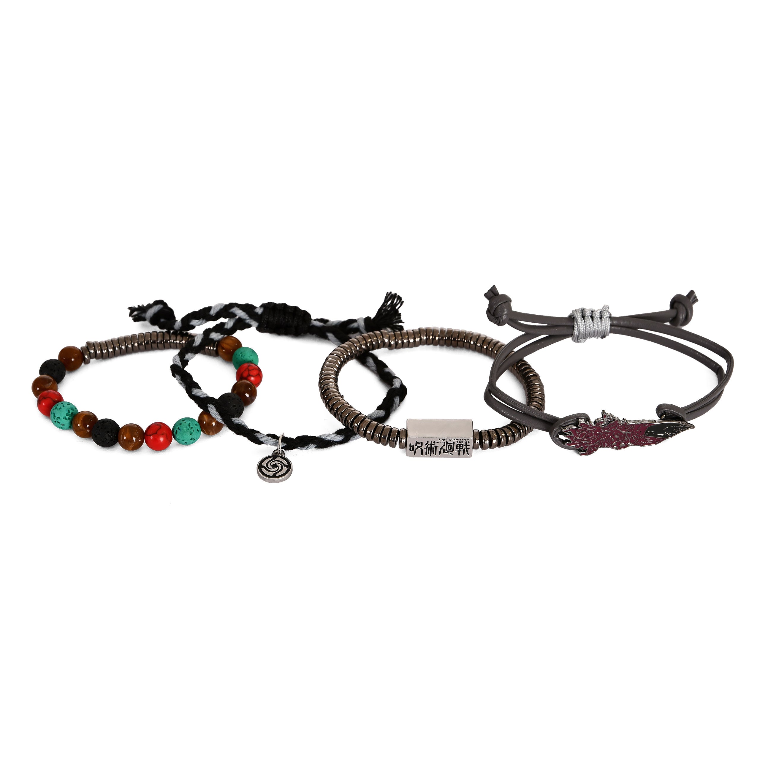 Product image Jujutsu Kaisen - Logo Bracelet Set