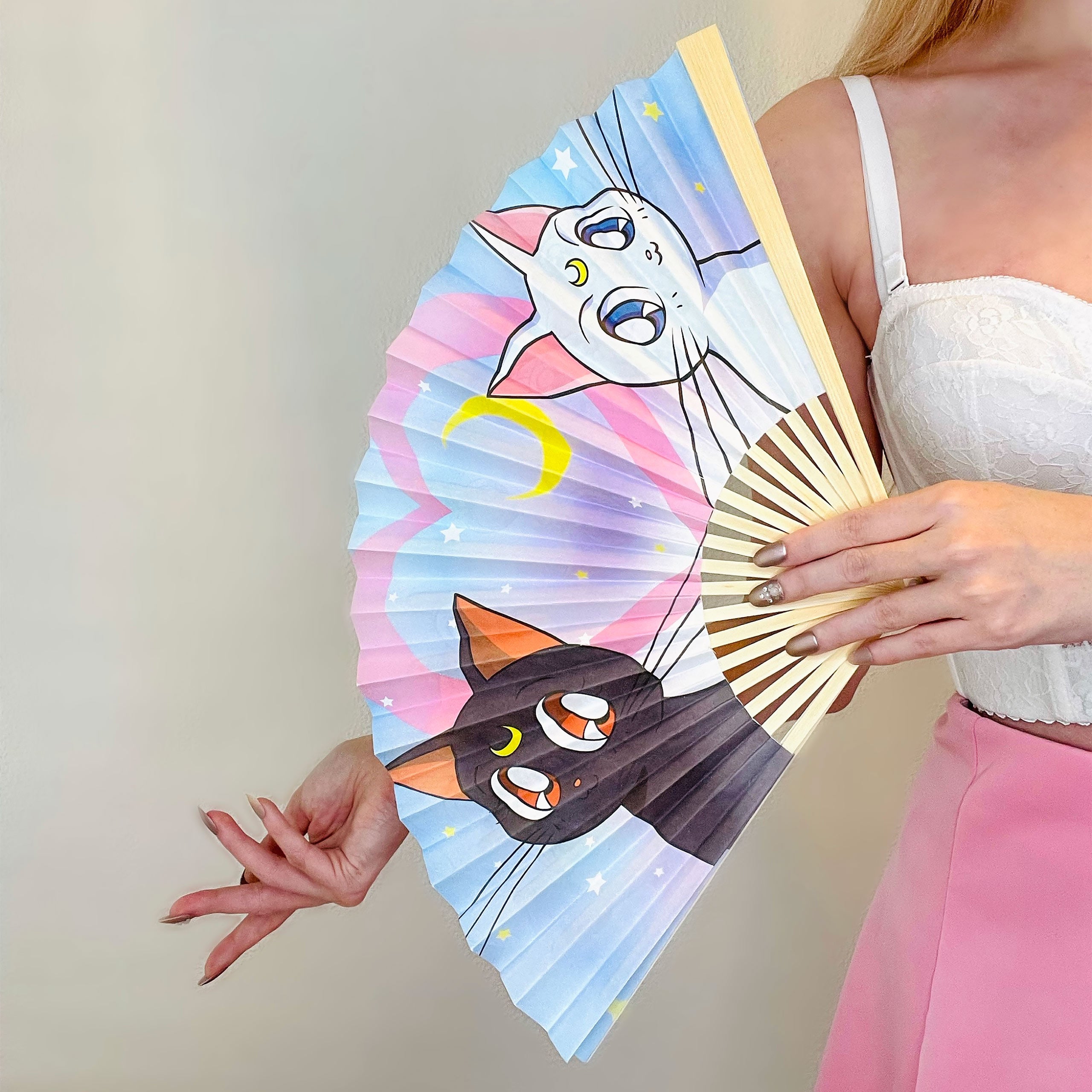 Product image Sailor Moon - Luna, Artemis and Sailor Moon Fan
