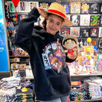 Product image One Piece - Ruffy Hoodie black