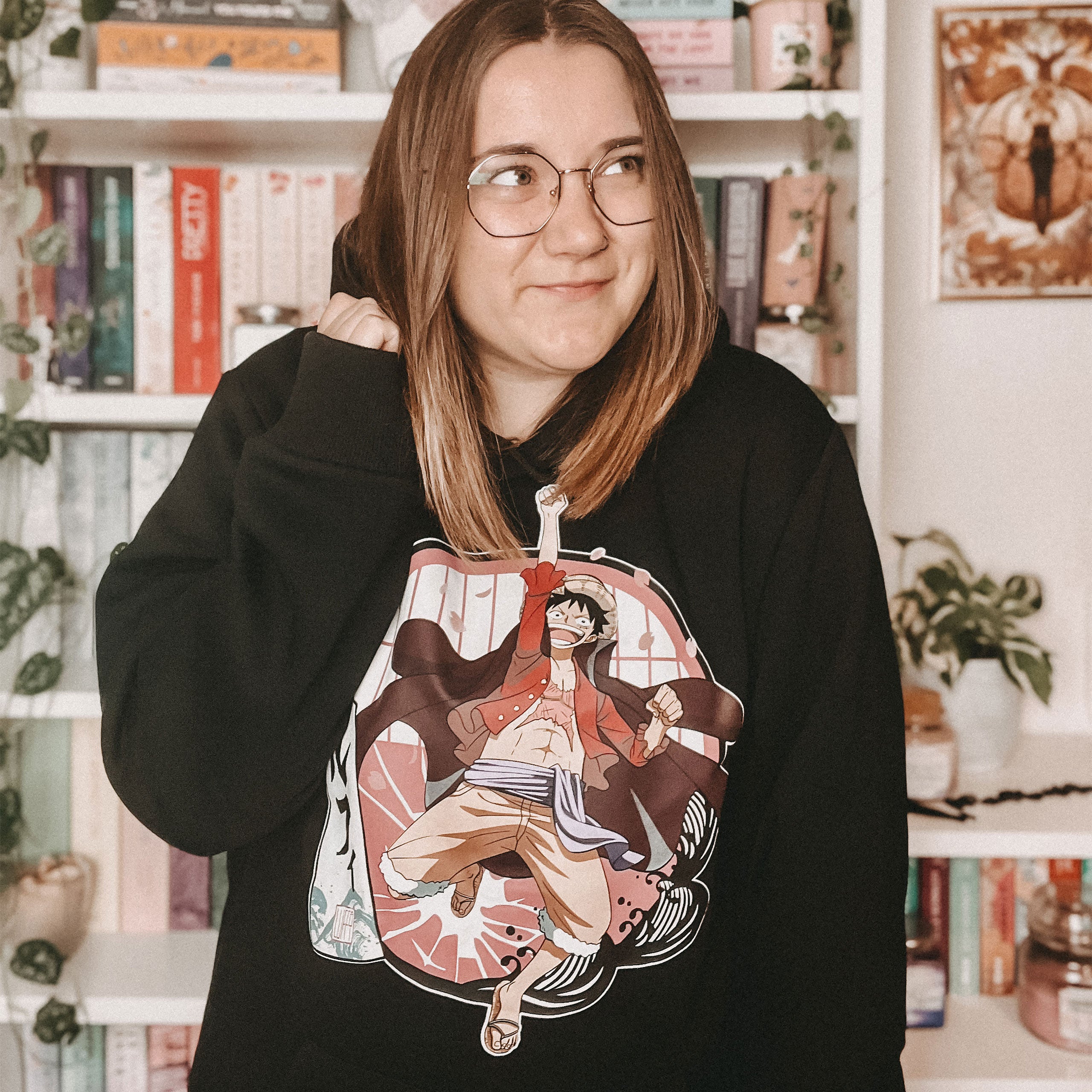 Product image One Piece - Ruffy Hoodie black