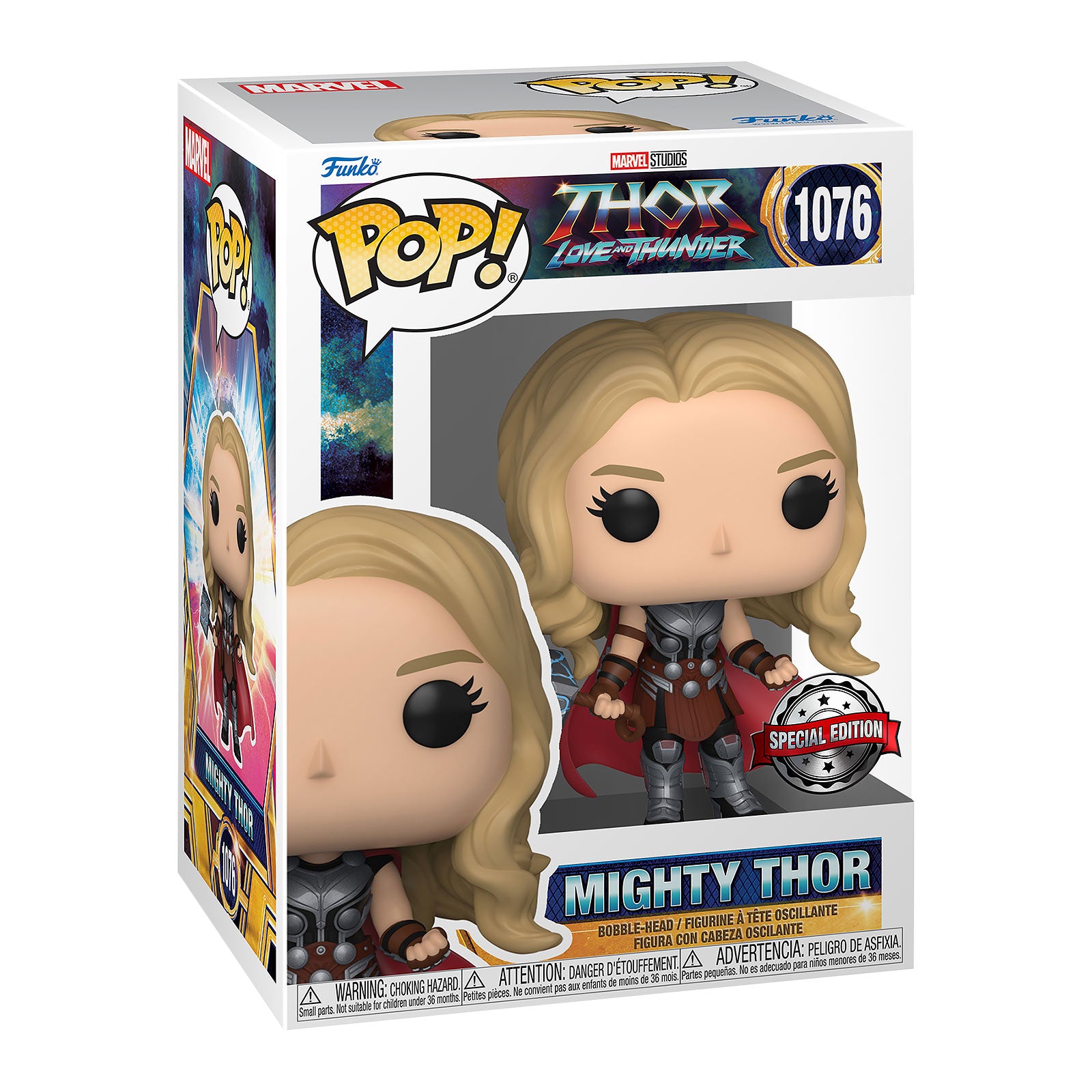 Product image Thor: Love and Thunder - Mighty Thor Funko Pop Bobblehead Figure